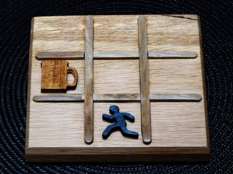 jeu de morpion en chêne coloris naturel jeu de morpion en chêne coloris naturel