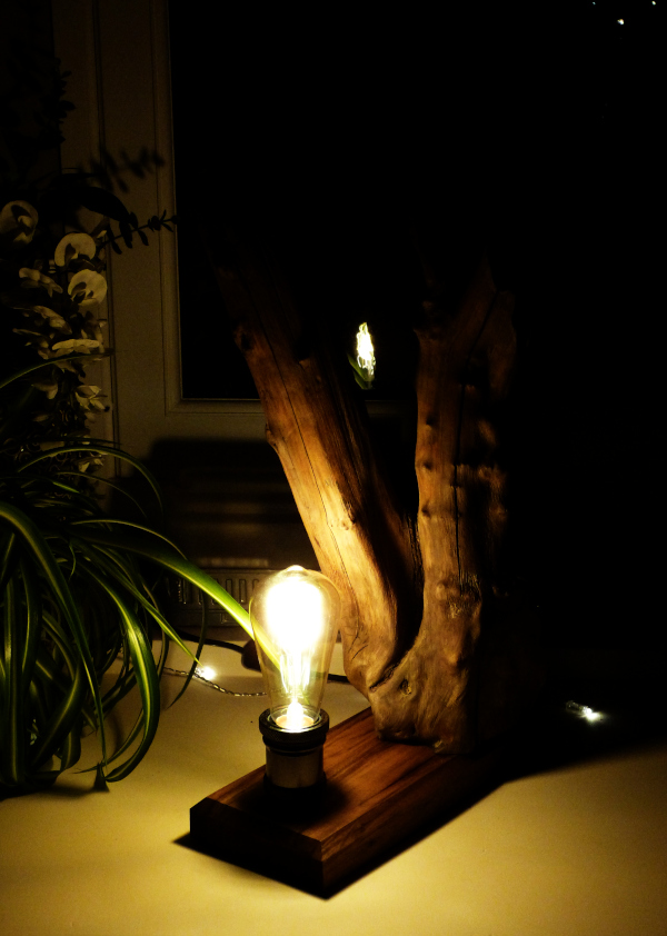 Lampe à poser “BOIS-BOHEME CONCEPT”