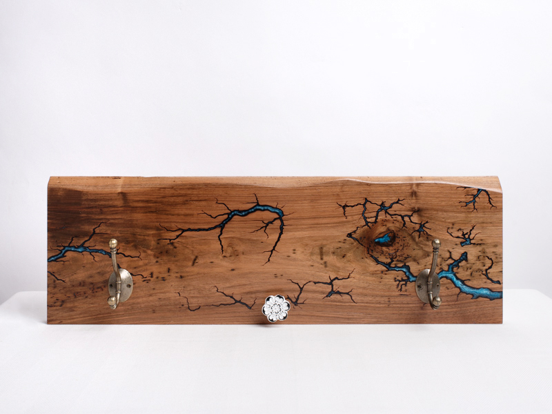 Porte Manteaux Nuit d'Orage Porte Manteaux Nuit d'Orage