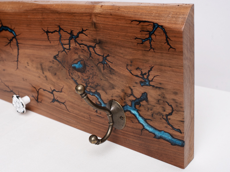 Porte Manteaux Nuit d'Orage Porte Manteaux Nuit d'Orage