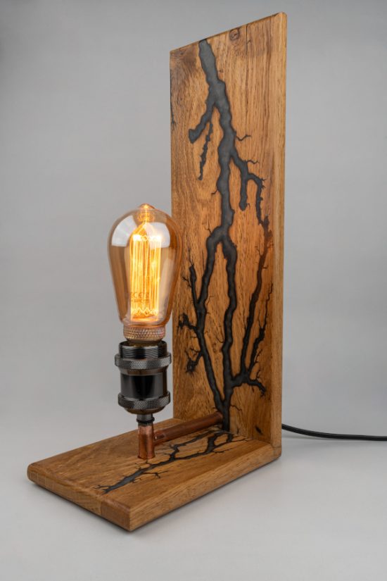 Lampe en bois série CANOPEE
