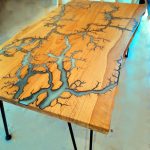 Table Basse "Lumière de Tonnerre"