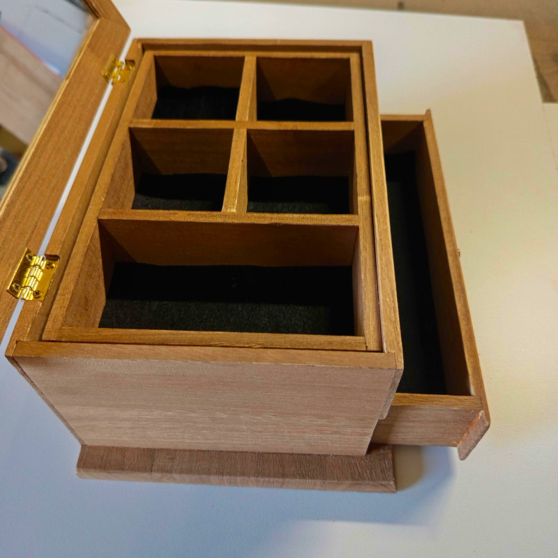 boite bijoux grand modèle marron boite bijoux grand modèle marron