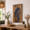 cadre mural arbre