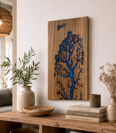 cadre mural arbre