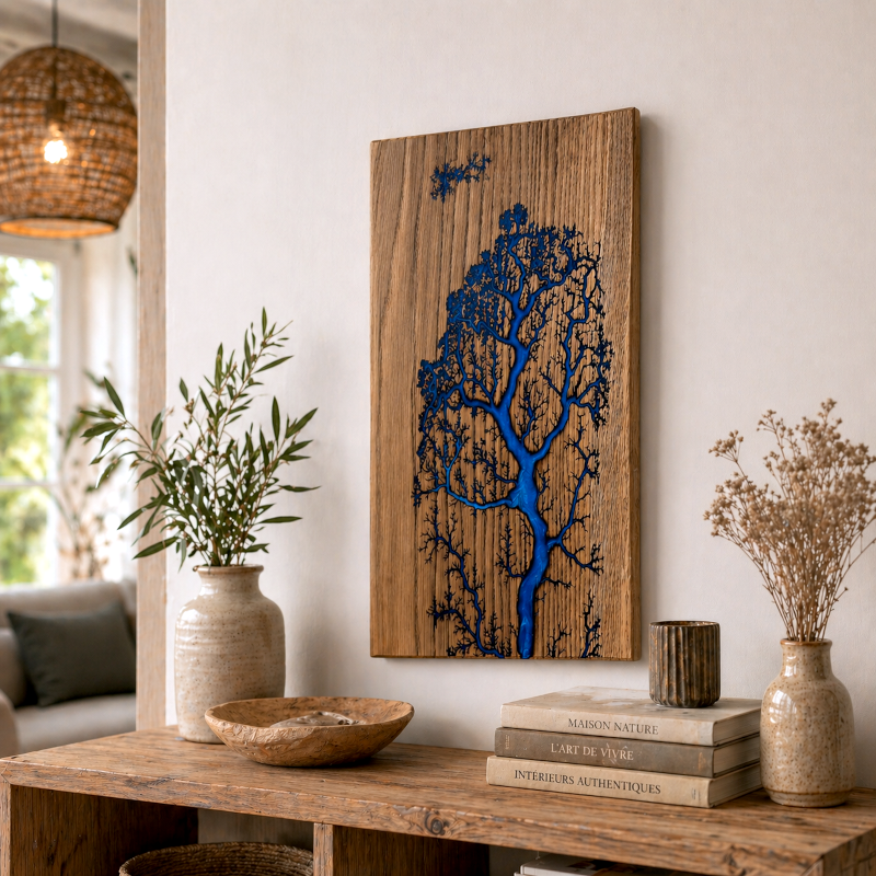 cadre mural arbre
