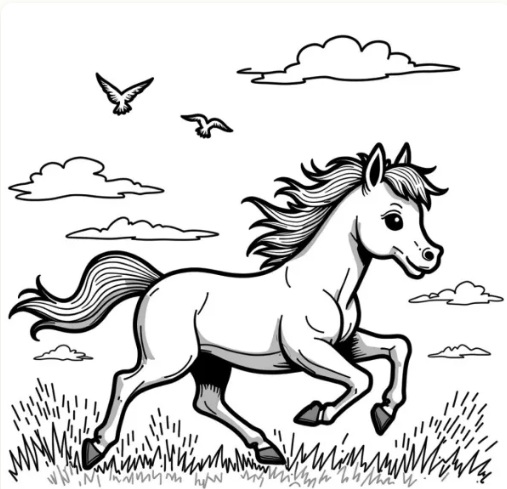 puzzle cheval