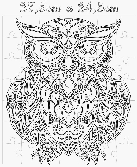 puzzle chouette