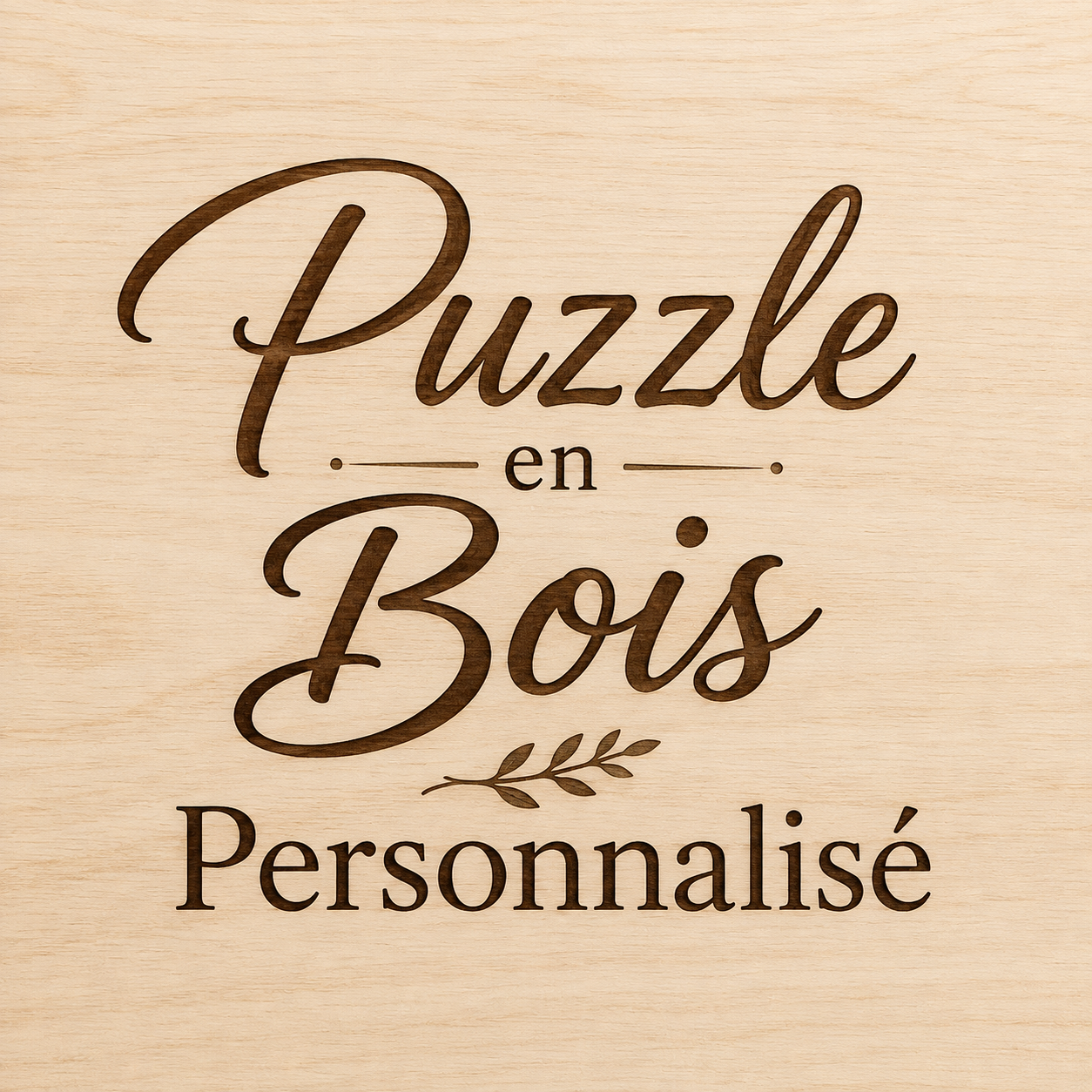 Puzzle bois personnalisé Puzzle bois personnalisé
